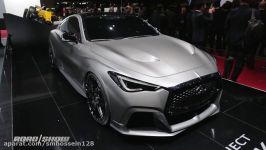 Infiniti Q60 Black S concept beauty and brawn