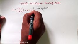 Specific Humidity and Relative Humidity Concept RAC Tutorial 12