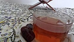 چایی دم افطار نوای زیبای ربنا like plz 