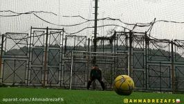 #8 آموزش شوت جهشی موجی فوتبال توسط احمدرضا