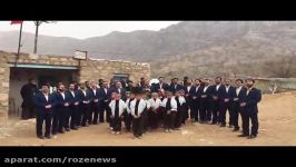 همخوانی گروه محمدرسول الله بانوجوانان روستایی درخوزستان