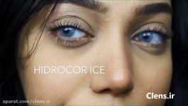 لنز رنگی سولوتیکا هیدروکور Ice  نمونه دوم