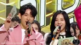 How many times BLACKPINK 블랙핑크 Jisoo 지수 looks at GOT7 Jinyoung 진영 Jinji Couple