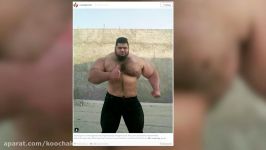 Bodybuilder The Iranian Hulk Is FREAKIN HUGE  Whats Trending Now