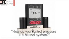 نحوه کنترل فشار در یک سیستم بسته Alicat