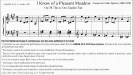 ABRSM Piano 2015 2016 Grade 4 B2 B2 Rybicki Hej Znam ja Taczke Pleasant Meadow Sheet Music