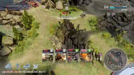 21 دقیقه گیم پلی بازی Halo Wars 2