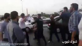 استخدام ارازل واوباش توسط شهرداری تهران.حمله به مردم توسط مامور شهرداری تهران