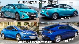 2017 Toyota Prius Plug in vs 2016 Chevrolet Volt