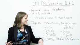 IELTS Speaking Task 1  How to get a high score