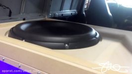 Massive Subwoofer Massive Ported Box Build Rockford Fosgate Power T3 19 FIRST PLAY VIDEO 2