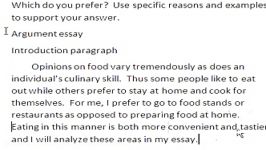 IELTS Written essay from start to finish part 2 of 4