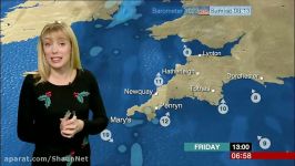 Holly Holly Green  BBC Spotlight Weather 16Dec2016