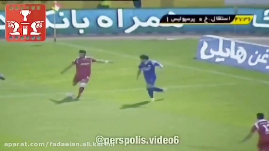 گلهای پرسپولیس به استقلال خوزستان قبل ۱۹ اسفند ۹۵ 