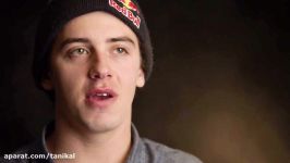 لحظاتی قبل شروع مسابقات اسنوبورد Mark McMorris