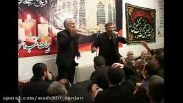 استاد حاج جواد رسولی زنجانی حاج غلامرضا جعفری پور