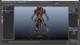 دوره آموزشی Rigging کاراتر در Maya