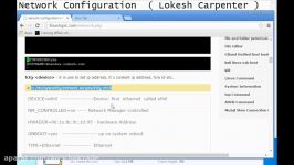 network configuration in linux step by step in hindi