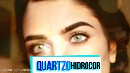 لنز رنگی سولوتیکا هیدروکور Quartzo  نمونه پنجم