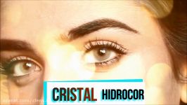 لنز رنگی سولوتیکا هیدروکور Cristal  نمونه دوم