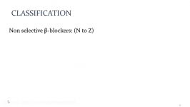 Beta Blockers Adrenergic pharmacology