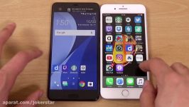 HTC U Ultra vs iPhone 7 Plus  Speed Test