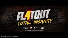 FlatOut 4 Total Insanity  Gameplay Trailer  PS4