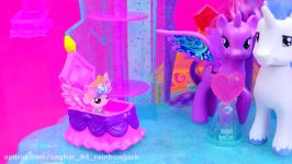 My Little Pony Crystal Empire Castle with Baby Flurry Heart Princess Cadance S