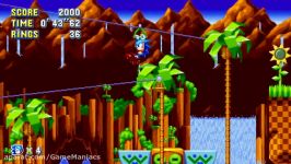 تریلر گیم پلی بازی Sonic Mania