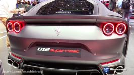 2018 Ferrari 812 Superfast  Exterior Interior Walkaround  Debut at 2017 Geneva