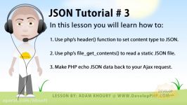 json tutorial for beginners learn how to program part 3 PHP Ajax JavaScript