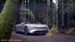 تیزر رسمی خودرو برقی Lucid Air