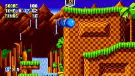 Sonic Mania  Green Hill Zone Act 2 Gameplay