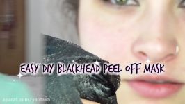 Easy DIY Blackhead Remover Peel Off Mask REMOVES EVERYTHING  BeautyByJosieK