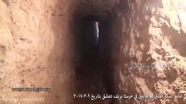کشف تونل 300 متری النصره در حرستا در ریف دمشق