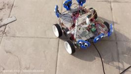 Six Ultrasonic Sensors  Raspberry Pi Robot v3