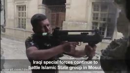 عملیات نیروهای ویژه عراقی ضد داعش در موصل