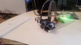 Arduino Ultrasonic Sensor motion following