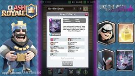 FOUR NEW CARDS Clash Royale  Sneak Peek Bandit Night Witch Bats Heal Spell