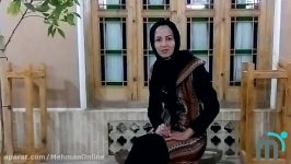 معرفی اقامتگاه بوم گردی نارنجستان یزد  مهمان آنلاین