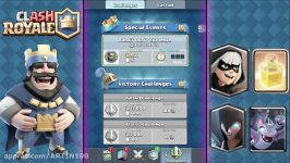 FOUR NEW CARDS Clash Royale  Sneak Peek Bandit Night Witch Bats Heal Spell