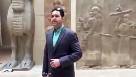 خواندن سرود ای ایران در موزه لوور فرانسه