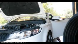 Kia Cerato Koup Original vs K And N Air Filter Intake