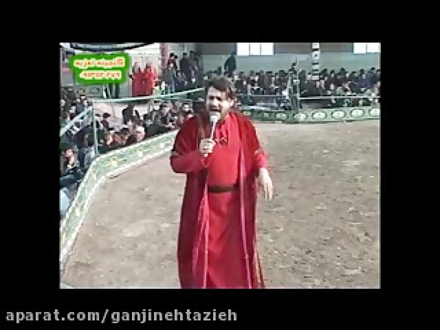 تعزیه دوطفلان ع اجراء شده هنر مندی مرشد حسن بیگی