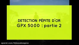 طلایاب جی پی ایکس 5000 gpx 5000 فلزیاب قدرتمند