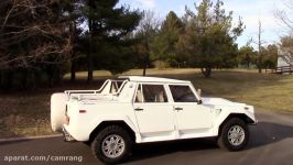 سواری عجیب ترین لامبورگینی Lamborghini LM002