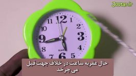 برعکس شدن حرکت عقربه ساعت