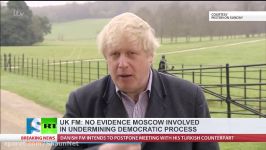 No evidence Russia trying to disrupt UK democracy but they can  FM Boris Johnson