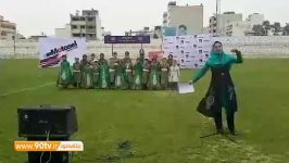 جشن قهرمانی تیم فوتبال آینده سازان میهن نجف آباد