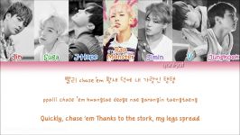 BTS  Crow TitTry Hard 뱁새 Color Coded Han Rom Eng Lyrics  by Yankat